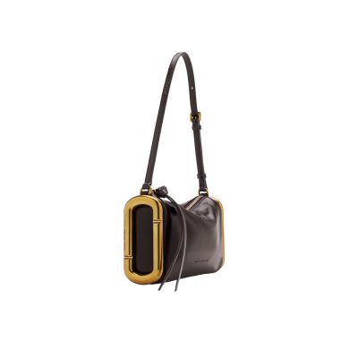 THE SCENE SMALL SHOULDER BAG IN CRINKLE